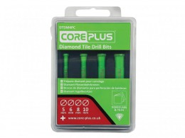 CorePlus DTDM4PC Diamond Tile Drill Bit Set, 4 Piece £44.95